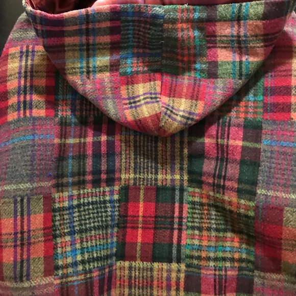Vintage Child  hooded Plaid Cape - Bside by Boy London - Picture 10 of 10